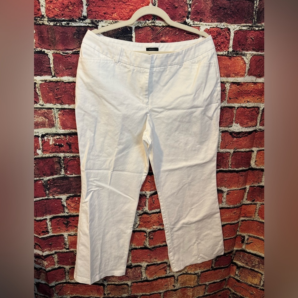Barely Worn Worthington Capri Pants Size L Inseam 27” Waist 34” Item #PHK1966